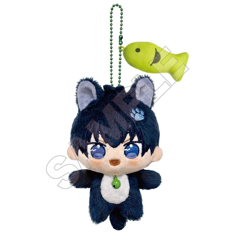 (Goods - Plush) Blue Lock TV Anime NuiPiece + Harapeko Nyanko Yoichi Isagi