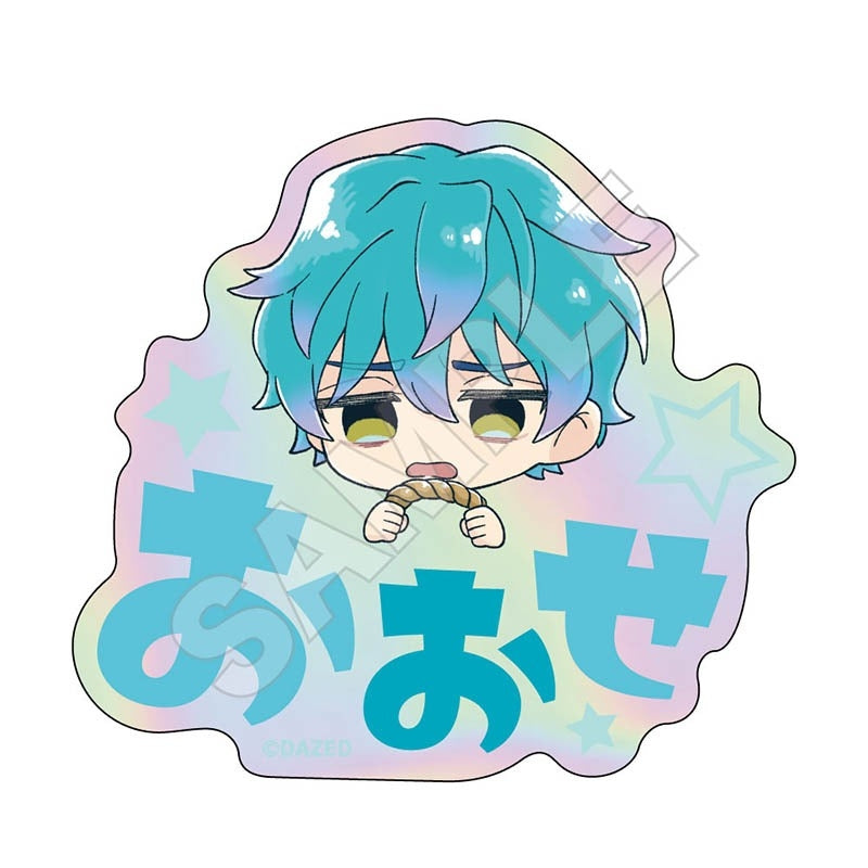 (Goods - Badge) Charisma Sketchu! Face Iridescent Name Badge Ohse Minato