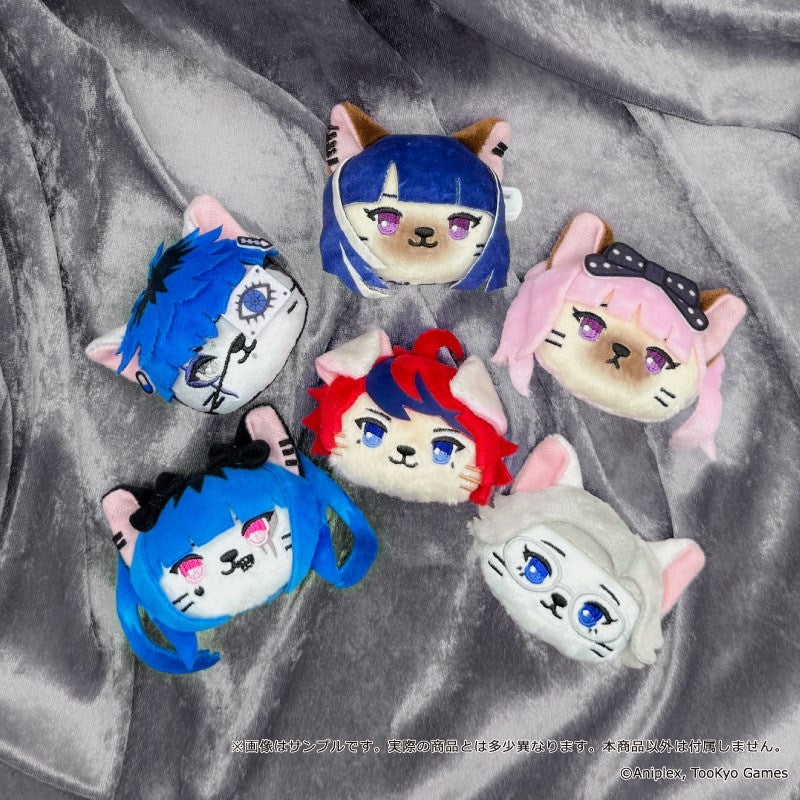(Goods - Badge) HUNDRED LINE Last Defense Academy Putimals (Petits Animals) Plush Badge 02. Darumi Amemiya