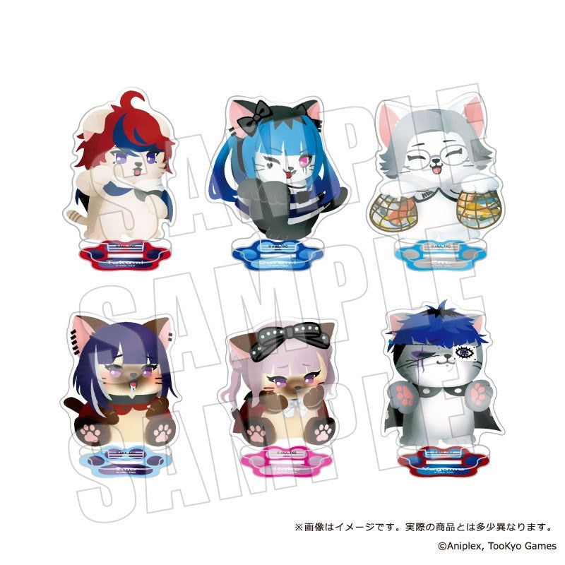 (Goods - Acrylic Stand) HUNDRED LINE Last Defense Academy Putimals (Petits Animals) Acrylic Stand 06. Yugamu Omokage