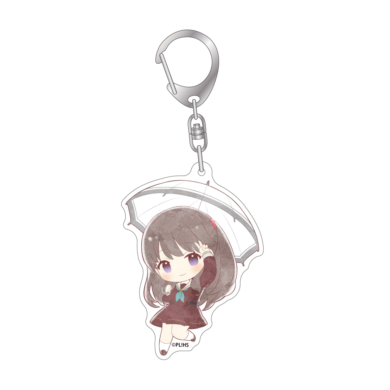 (Goods - Key Chain) Love Live! Hasunosora Girls' High School Idol Club Kasakko Acrylic Key Chain Megumi Fujishima