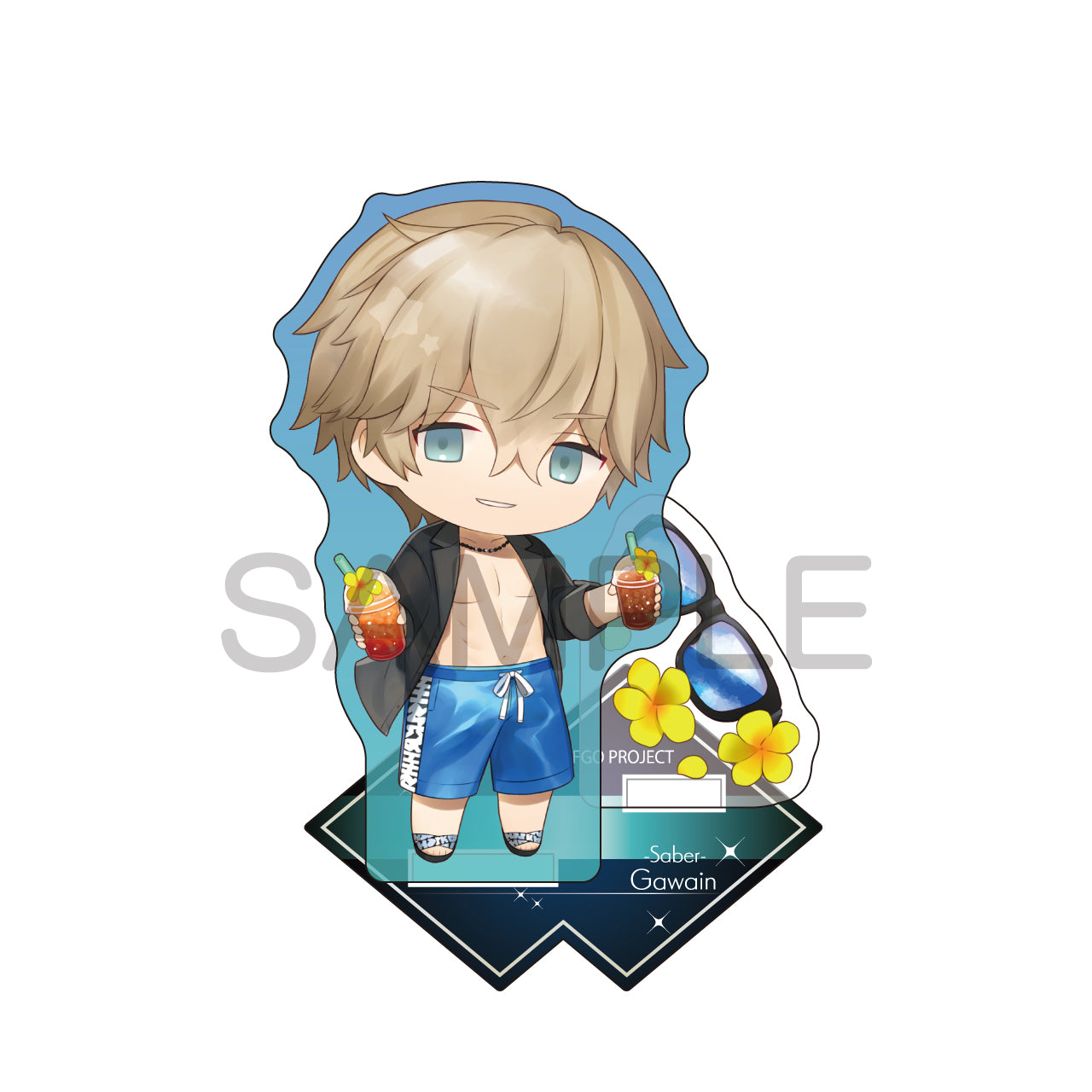 (Goods - Acrylic Stand) Fate/Grand Order Charatoria Acrylic Stand Saber / Gawain (Summer Noble)