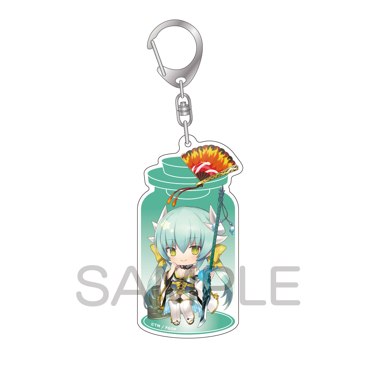 (Goods - Keychain) Fate/Grand Order Charatoria Acrylic Keychain Lancer / Kiyohime