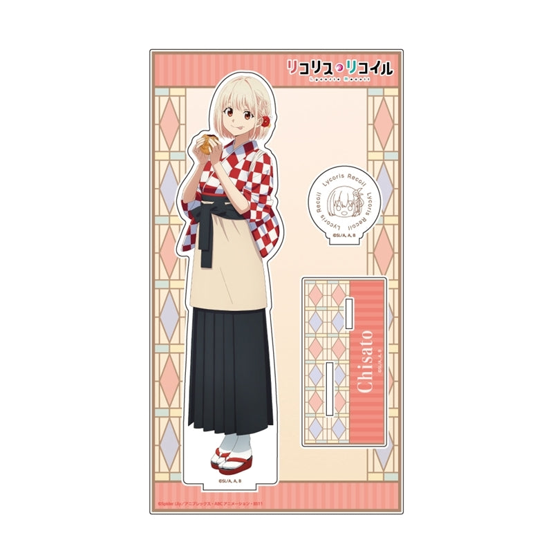 (Goods - Stand Pop) Lycoris Recoil BIG Acrylic Stand / Chisato Nishikigi