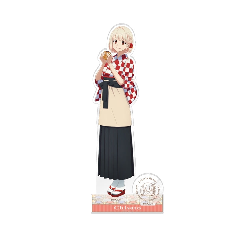 (Goods - Stand Pop) Lycoris Recoil BIG Acrylic Stand / Chisato Nishikigi