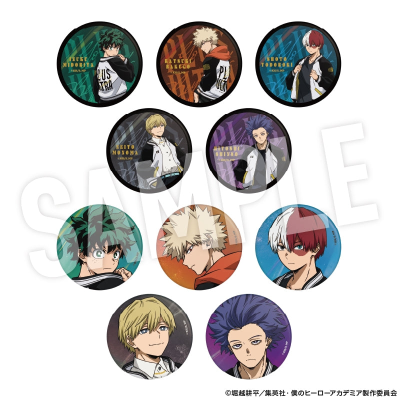 (1BOX=10)(Goods - Badge) My Hero Academia Trading Button Badge Stylish! "SUKAJAN"(animate Advance Sales)
