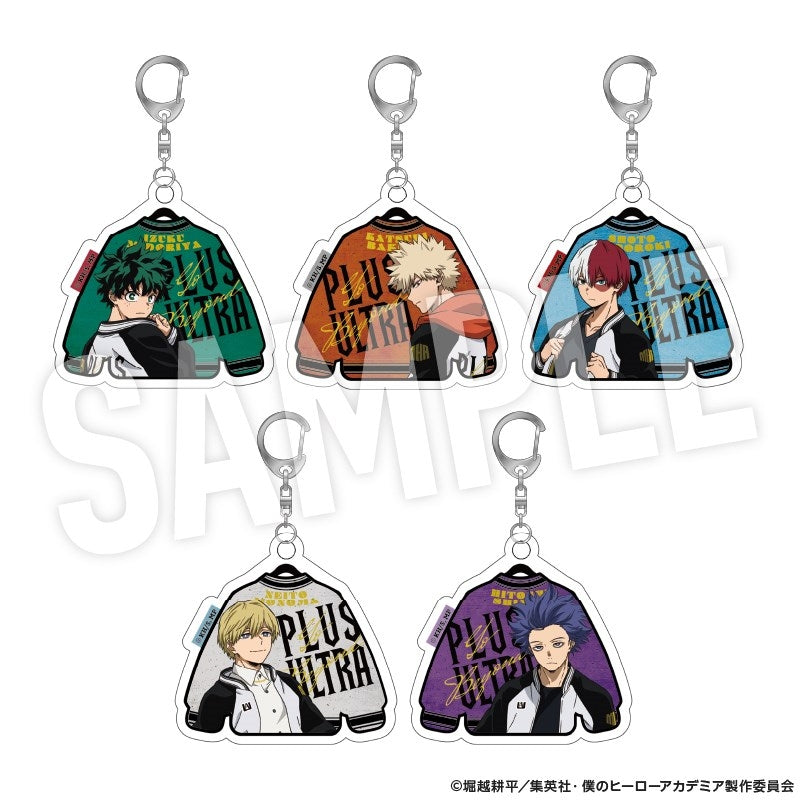(1BOX=5)(Goods - Keychain) My Hero Academia Trading Acrylic Keychain Stylish! "SUKAJAN"(animate Advance Sales)