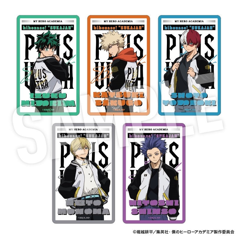 (Goods - Card) My Hero Academia Card Set Stylish! "SUKAJAN"(animate Advance Sales)
