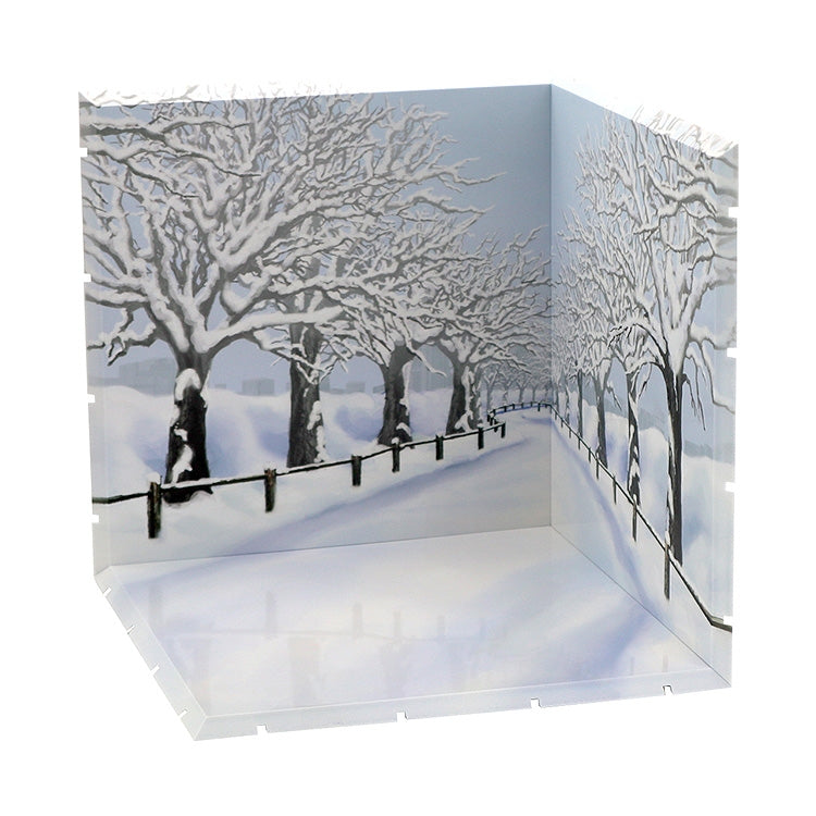 (Figure Accessory) Dioramansion 200: Cherry Blossom Road (Winter)