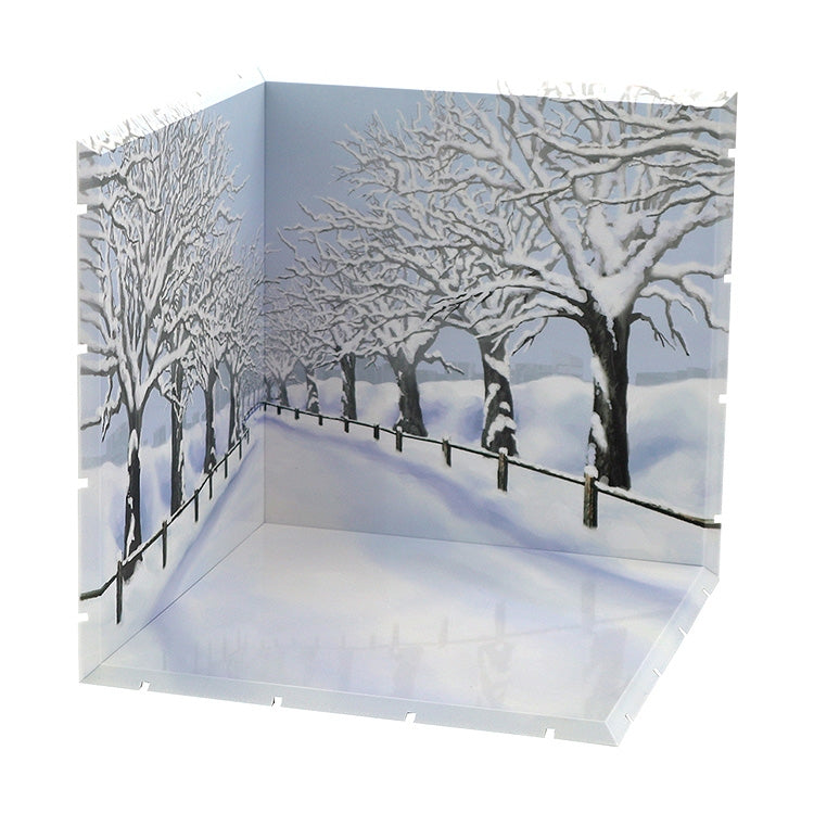 (Figure Accessory) Dioramansion 200: Cherry Blossom Road (Winter)
