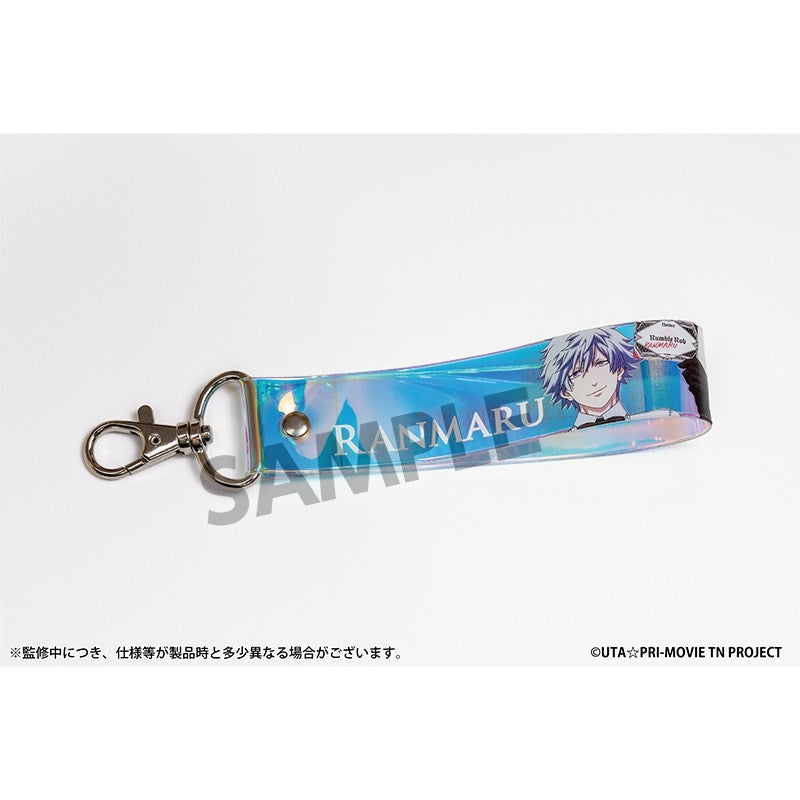 (Goods - Keychain) Uta no Prince-sama the Movie TABOO NIGHT XXXX Iridescent Tape Keychain Ranmaru Kurosaki