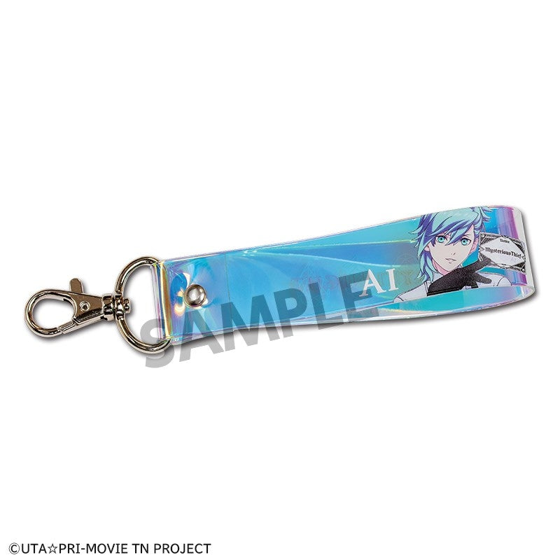 (Goods - Keychain) Uta no Prince-sama the Movie TABOO NIGHT XXXX Iridescent Tape Keychain Mikaze Ai