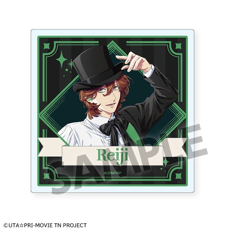 (Goods - Coaster) Uta no Prince-sama the Movie TABOO NIGHT XXXX Acrylic Coaster Reiji Kotobuki B