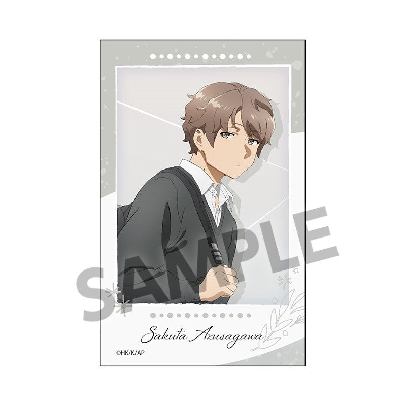 (Goods - Sticker) Rascal Does Not Dream of Santa Claus Intant Photo Style Sticker Sakuta Azusagawa