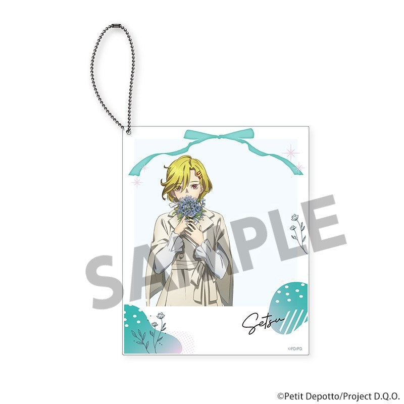 (Goods - Keychain) GNOSIA Exclusive Art Instant Photo Style Acrylic Keychain Setsu