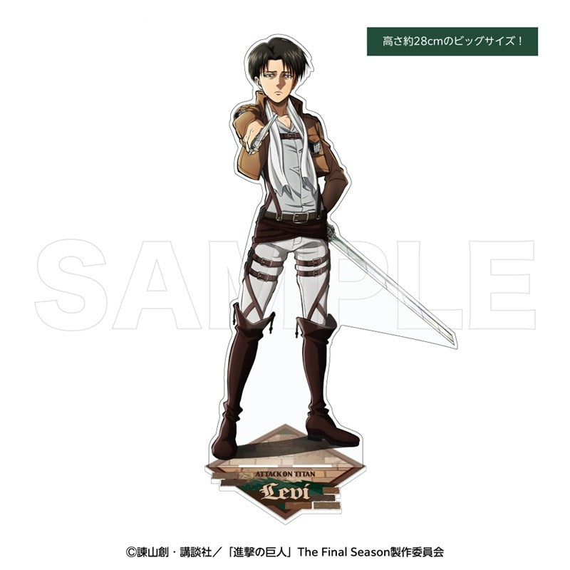 (Goods - Acrylic Stand) Attack on Titan Big Acrylic Stand Levi