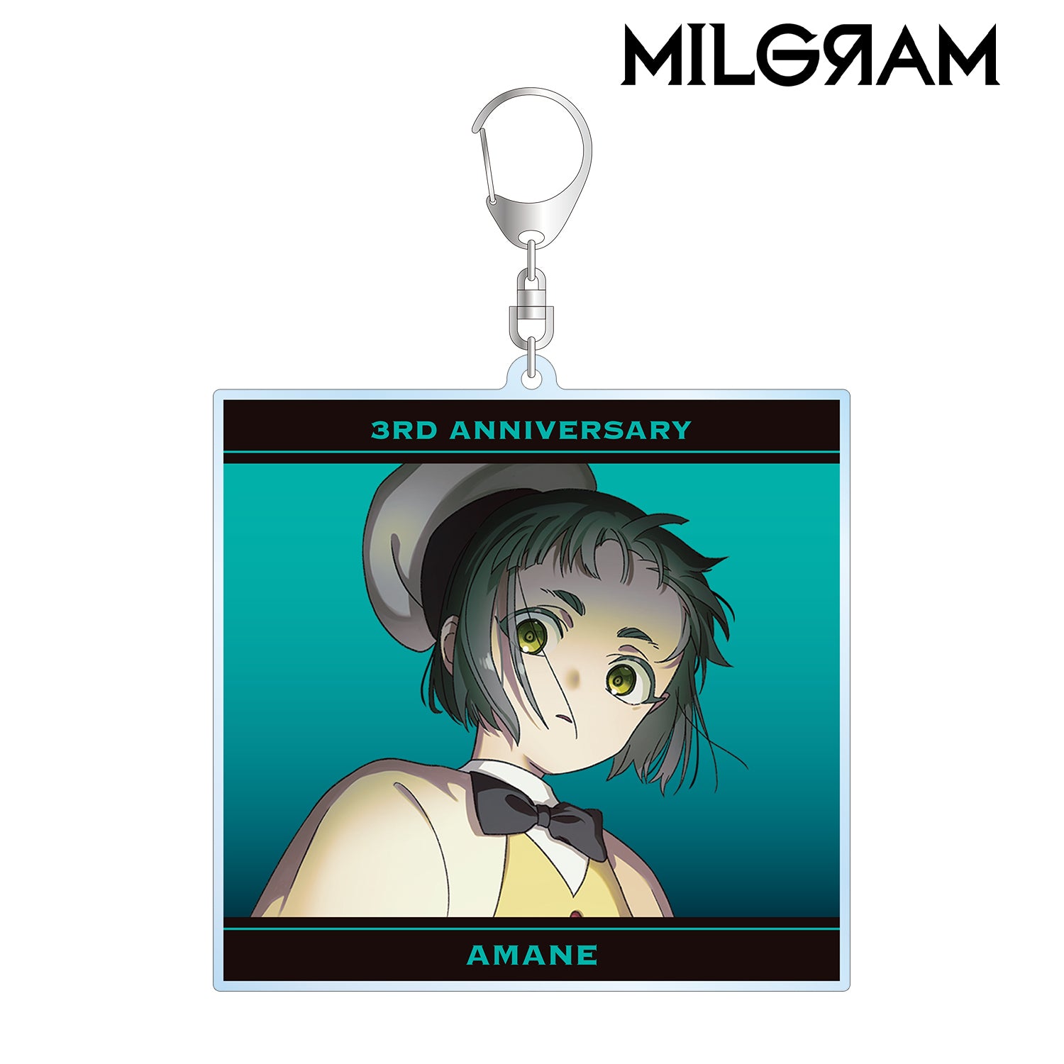 (Goods - Key Chain) MILGRAM Exclusive Art Amane 3rd Anniversary ver. BIG Acrylic Key Chain