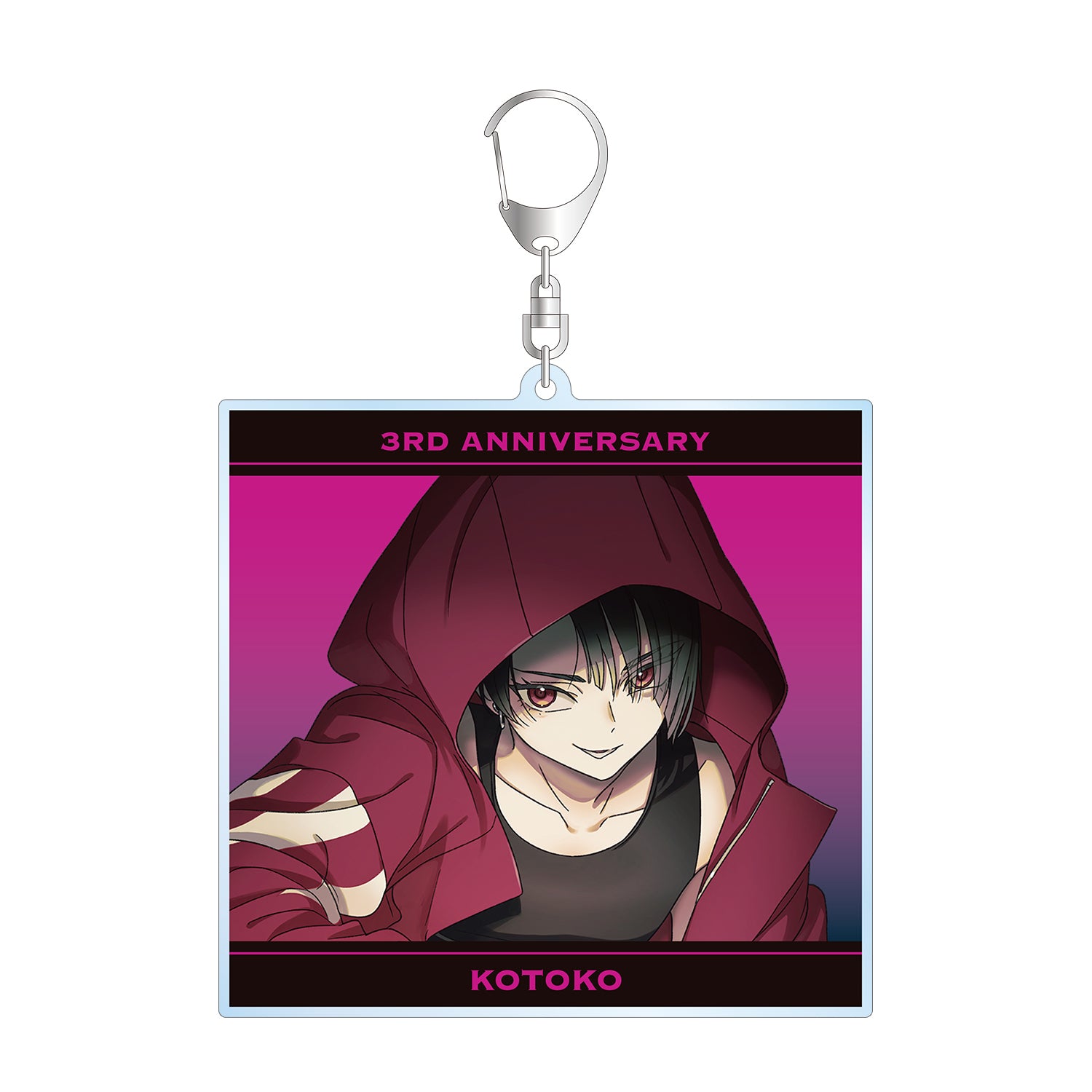 (Goods - Key Chain) MILGRAM Exclusive Art Kotoko 3rd Anniversary ver. BIG Acrylic Key Chain