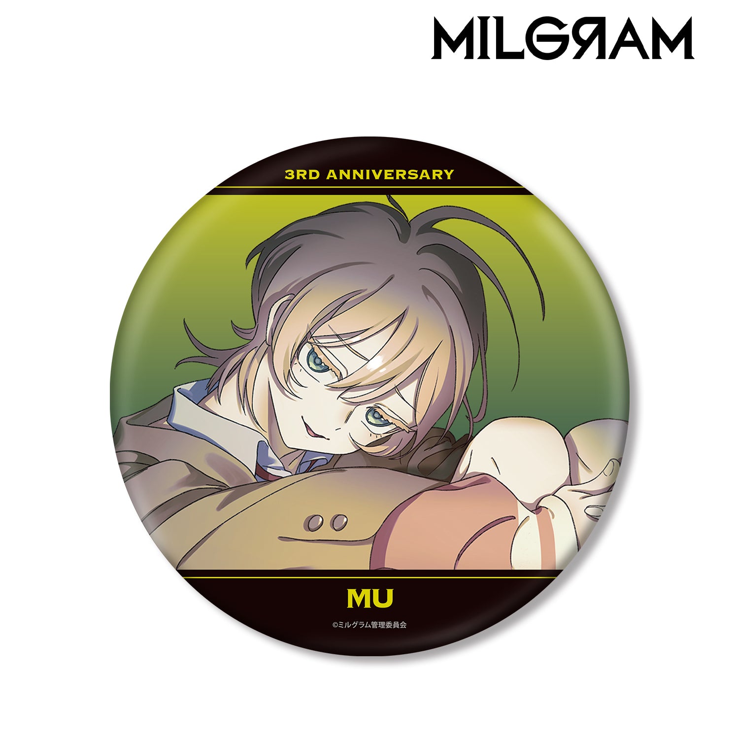 (Goods - Badge) MILGRAM Exclusive Art Muu 3rd Anniversary ver. BIG Button Badge