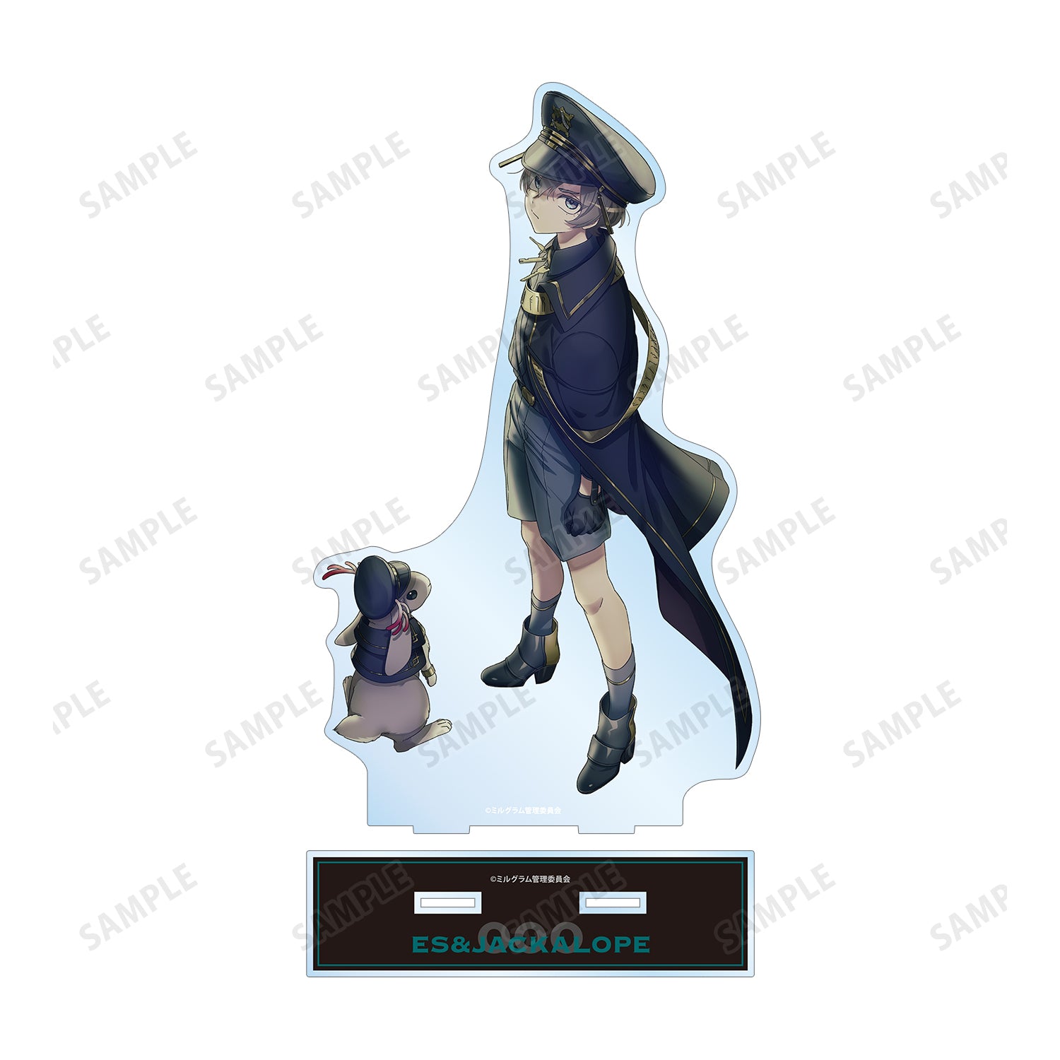 (Goods - Stand Pop) MILGRAM Exclusive Art Es & Jackalope 3rd Anniversary ver. Jumbo Acrylic Stand