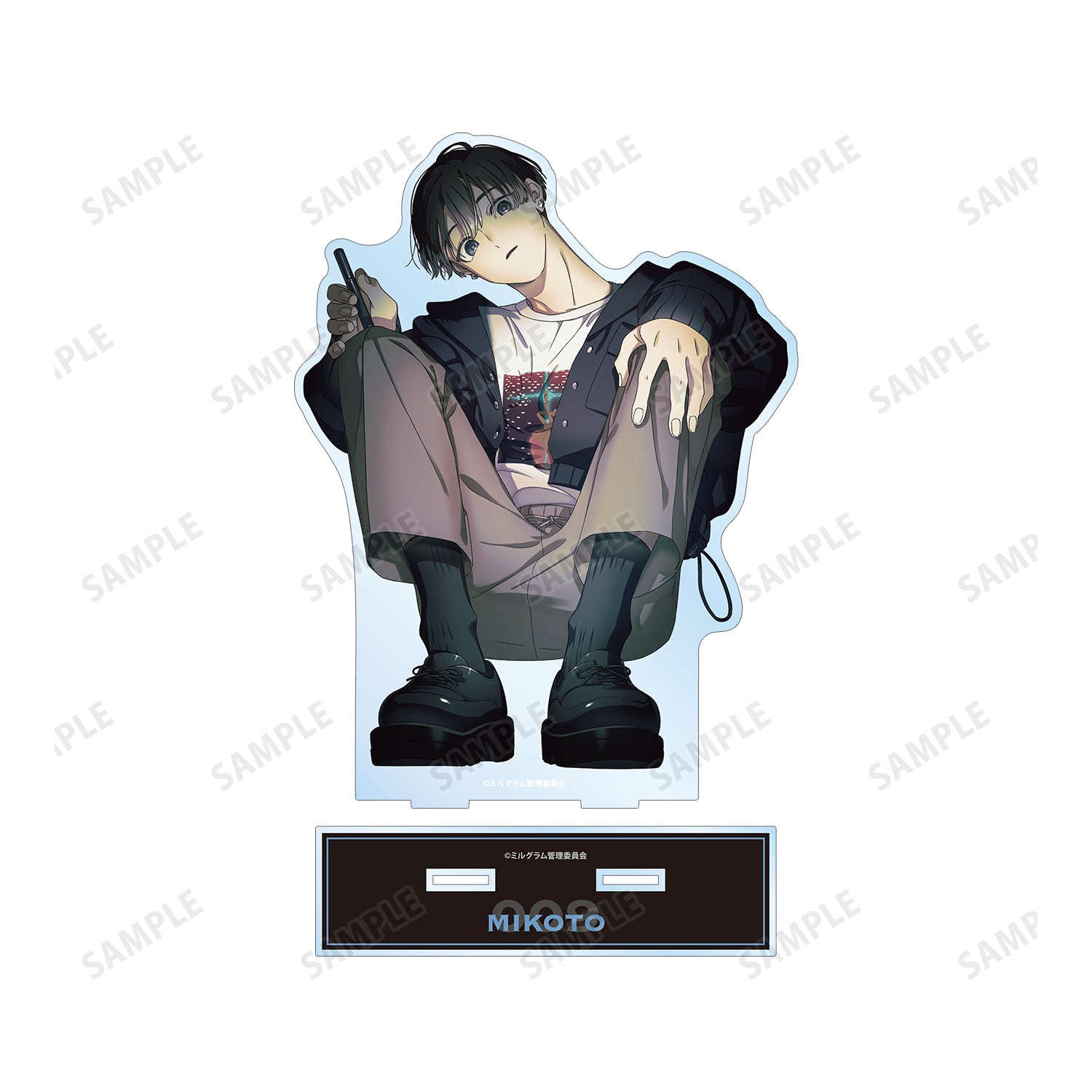 (Goods - Stand Pop) MILGRAM Exclusive Art Mikoto 3rd Anniversary ver. Jumbo Acrylic Stand