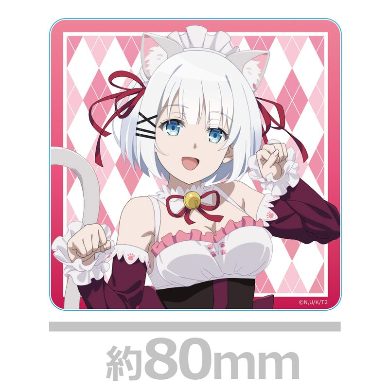 (Goods - Coaster) The Detective Is Already Dead Acrylic Coaster B [Siesta Cat-ear Maidver.](Exclusive Art)
