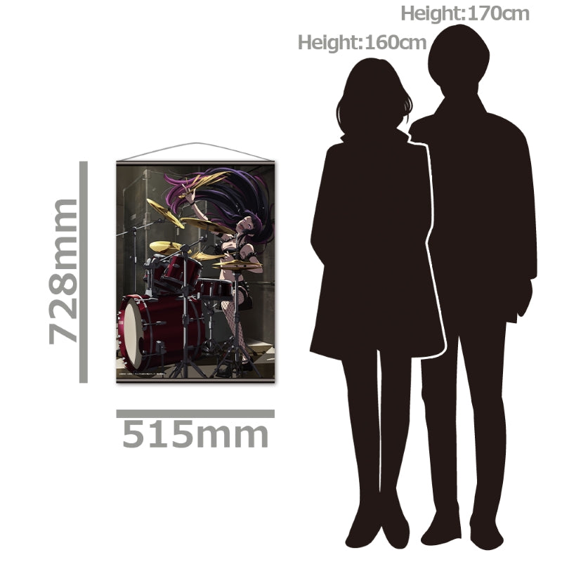 (Goods - Tapestry) Rock Is a Lady's Modesty B2 Tapestry Otoha Kurogane Rock ver.