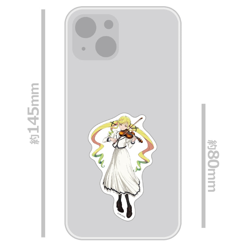 (Goods - Sticker) Rock Is a Lady's Modesty Die-cut Sticker Lilisa Suzunomiya