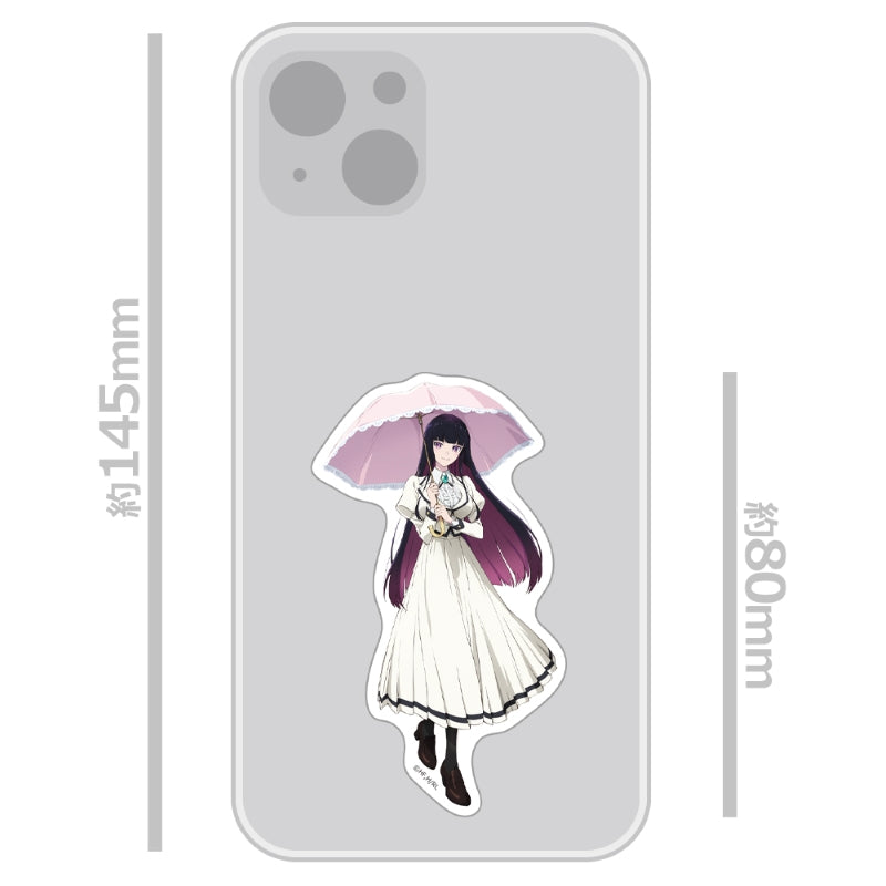 (Goods - Sticker) Rock Is a Lady's Modesty Die-cut Sticker Otoha Kurogane