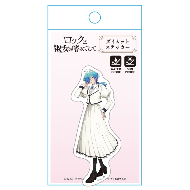 (Goods - Sticker) Rock Is a Lady's Modesty Die-cut Sticker Tina Isemi