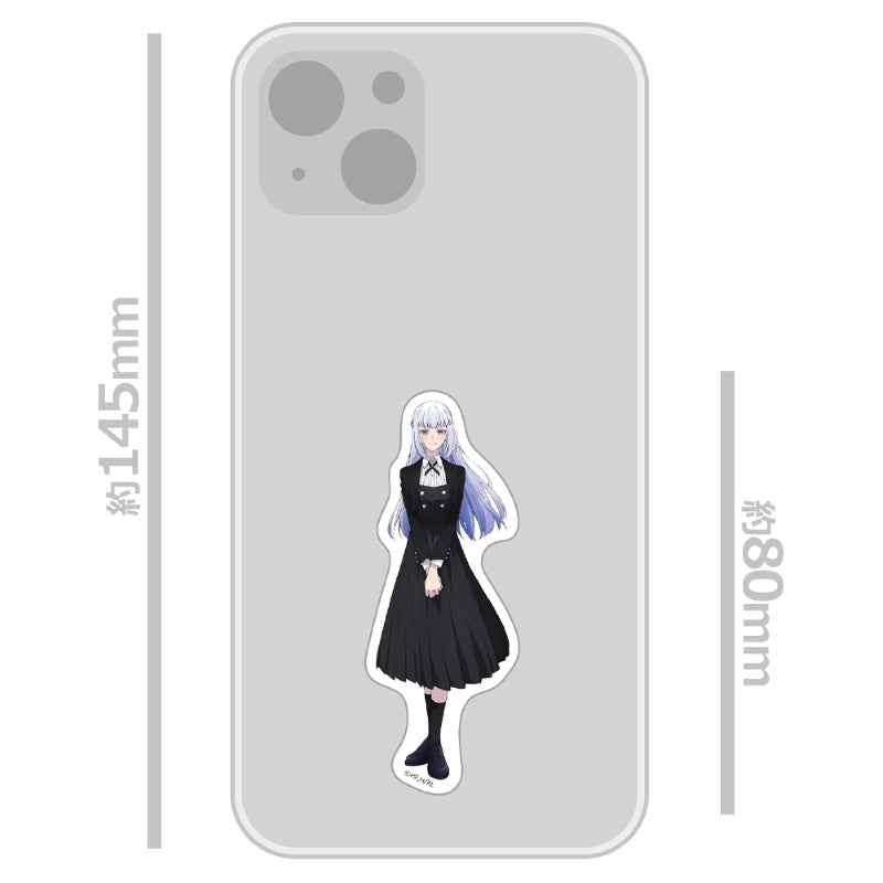 (Goods - Sticker) Rock Is a Lady's Modesty Die-cut Sticker Tamaki Shiraya