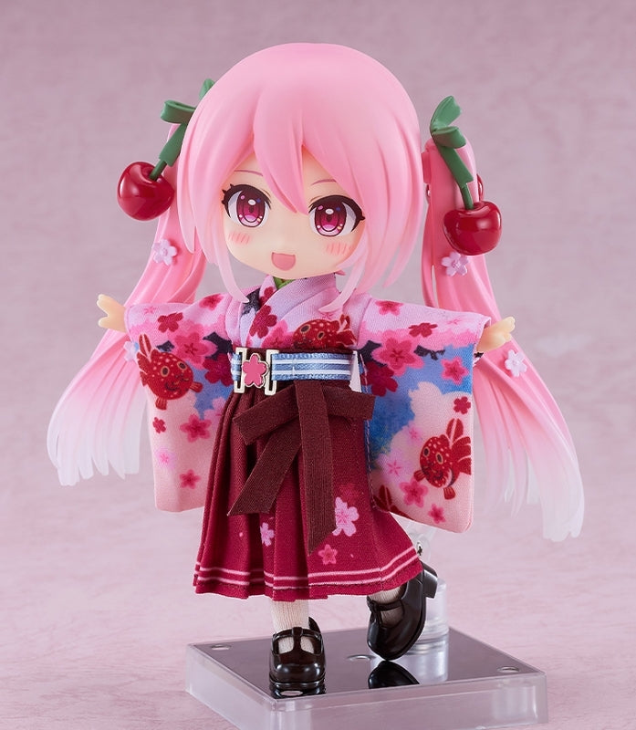 (Action Figure) Character Vocal Series 01: Hatsune Miku Nendoroid Doll Sakura Miku Hirohako 2025 Ver. (Hirosaki)