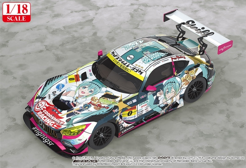 (Figure) Hatsune Miku GT Project Good Smile Hatsune Miku AMG 2018 Final Race Ver. 1/18 (Re-release)