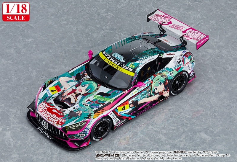 (Figure) Hatsune Miku GT Project Good Smile Hatsune Miku AMG 2020 SUPER GT Okayama Test Ver. 1/18 (Re-release)
