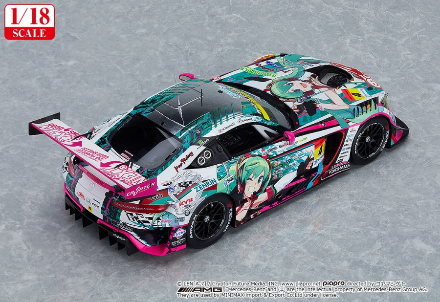 (Figure) Hatsune Miku GT Project Good Smile Hatsune Miku AMG 2020 SUPER GT Okayama Test Ver. 1/18 (Re-release)