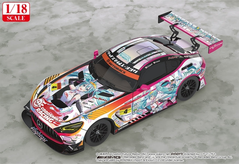 (Figure) Hatsune Miku GT Project Good Smile Hatsune Miku AMG 2021 SUPER GT 100th Race Commemorative Ver. 1/18 (Re-release)