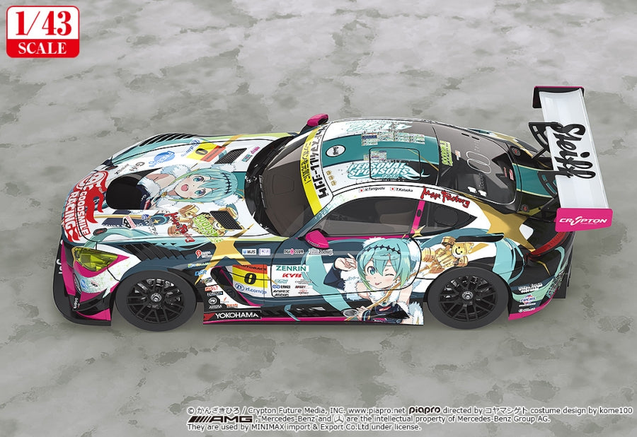 (Figure) Hatsune Miku GT Project Good Smile Hatsune Miku AMG 2018 Final Race Ver. 1/43 (Re-release)