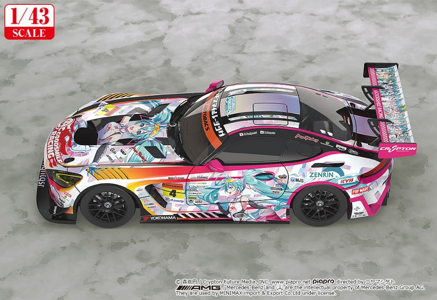 (Figure) Hatsune Miku GT Project Good Smile Hatsune Miku AMG 2021 SUPER GT 100th Race Ver. 1/43 (Re-release)