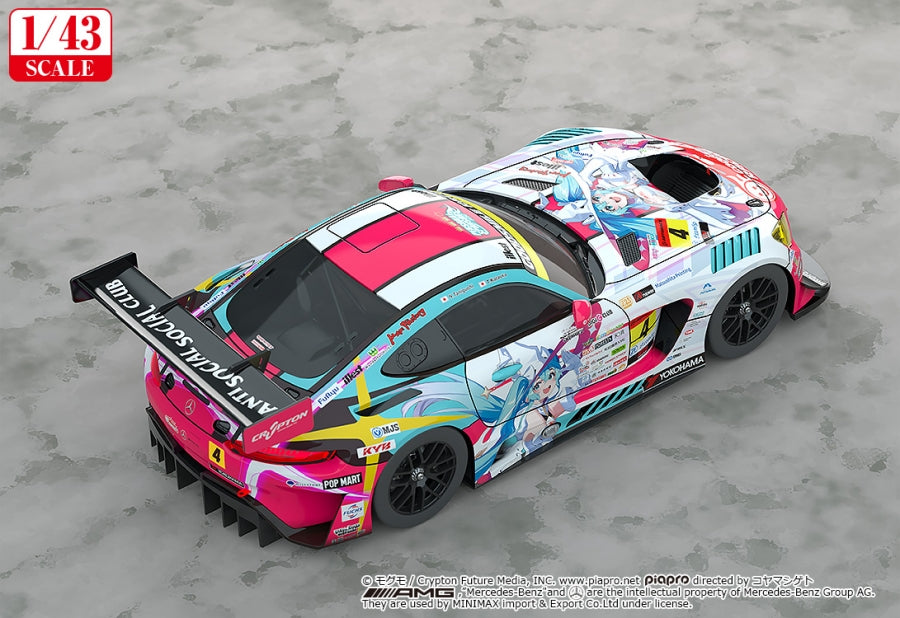 (Figure) Hatsune Miku GT Project Good Smile Hatsune Miku AMG 2024 Season Opening Ver. 1/43 (Re-release)