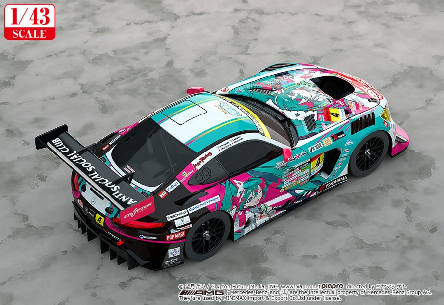 (Figure) Hatsune Miku GT Project Good Smile Hatsune Miku AMG 2025 Season Opening Ver. 1/43 (Re-release)