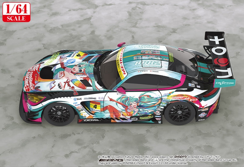 (Figure) Hatsune Miku GT Project Good Smile Hatsune Miku AMG 2016 SUPER GT Ver. 1/64 (Re-release)