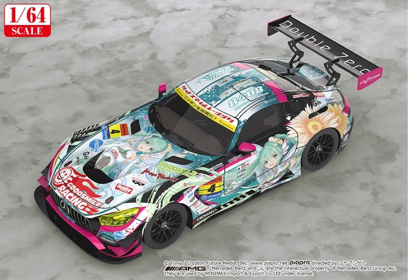 (Figure) Hatsune Miku GT Project Good Smile Hatsune Miku AMG 2017 SUPER GT Ver. 1/64 (Re-release)