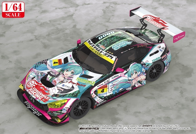 (Figure) Hatsune Miku GT Project Good Smile Hatsune Miku AMG 2019 SUPER GT Ver. 1/64 (Re-release)