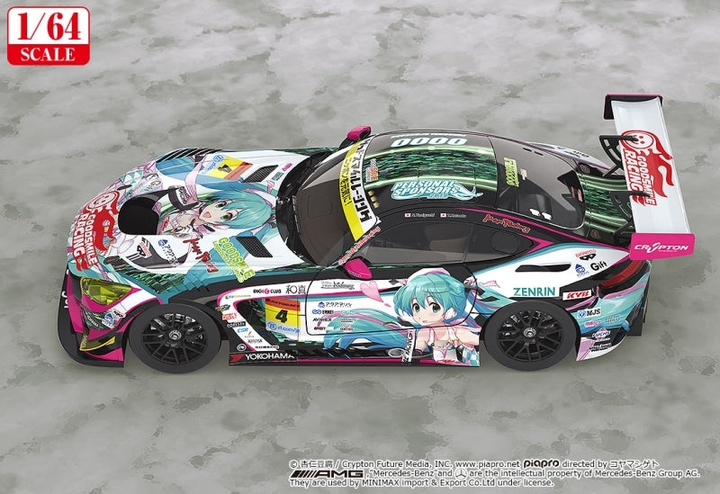 (Figure) Hatsune Miku GT Project Good Smile Hatsune Miku AMG 2019 SUPER GT Ver. 1/64 (Re-release)