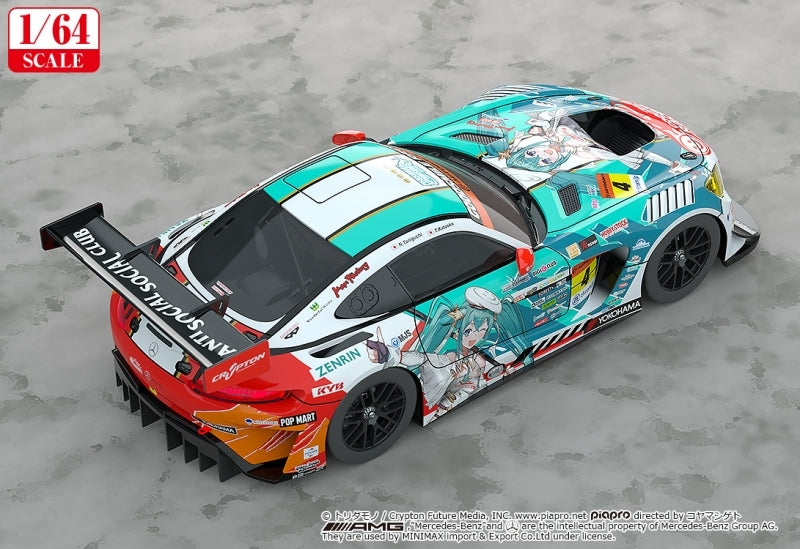 (Figure) Hatsune Miku GT Project Good Smile Hatsune Miku AMG 2023 Season Opening Ver. 1/64 (Re-release)
