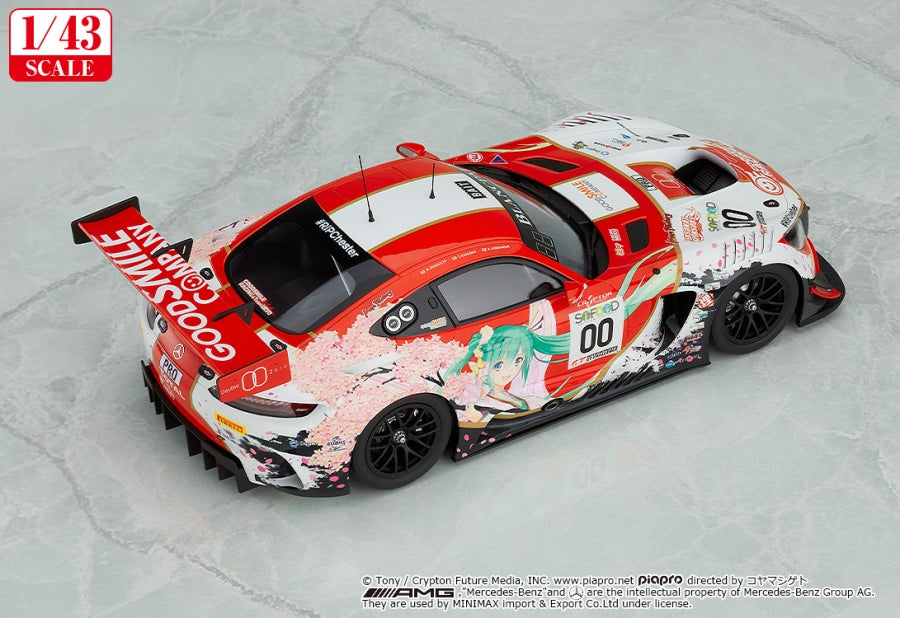 (Figure) Hatsune Miku GT Project Good Smile Hatsune Miku AMG 2017 SPA24H Ver. 1/43 (Re-release)