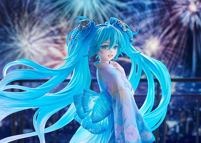 (Bishojo Figure) Character Vocal Series 01: Hatsune Miku Music & Fire Works Ver. 1/7 Complete Figure