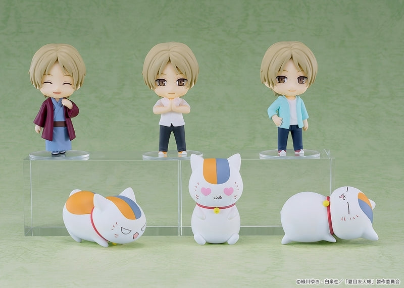 (1BOX=6)(Trading Figure) Natsume's Book of Friends (Natsume Yuujinchou) Nendoroid Surprise Natsume Yujin-cho: Takashi Natsume & Nyanko Sensei Collection {animate Bonus:Kuro Nyanko}