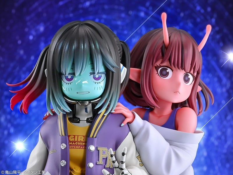 (Bishojo Figure) Anime "Milky Subway: The Galactic Limited Express" Chiharu & Makina Complete Figure