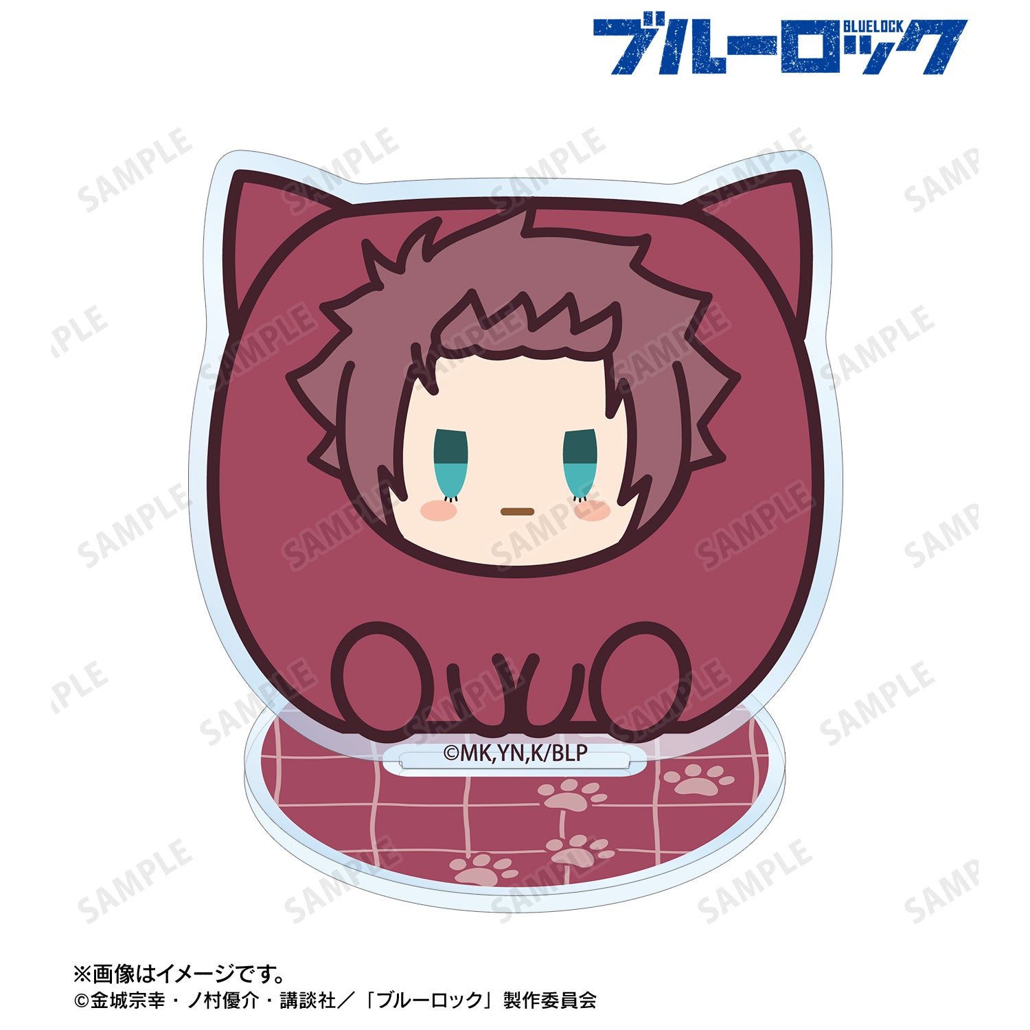 (Goods - Acrylic Stand) Blue Lock Sae Itoshi Kemocube Acrylic Stand
